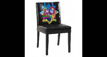 40 jaar verjaardags bord voor op een stoel