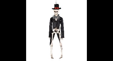 Boland Bruidegom pop - 41 cm - kunststof - horror - skelet - halloween deco