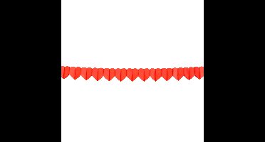 Boland Hartjes slinger - rood - 4 meter - papier - valentijnsdag - liefde thema