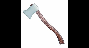 Carnaval verkleed hakbijl - plastic - 59 cm - volwassenen - gereedschap/wapen