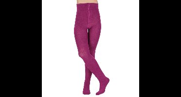 Carnaval verkleed panty voor kinderen - Maillot - paars - katoen/polyester