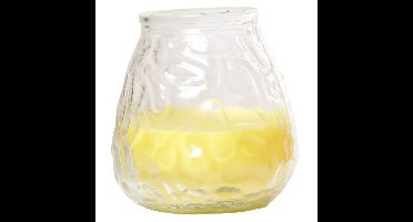 Citronella lowboy tafelkaars - 10 cm - 40 branduren - citrusgeur