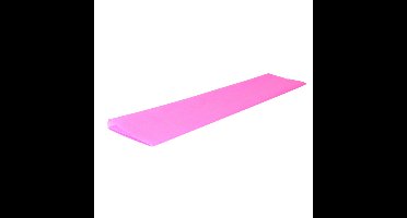 Crepe papier platte vellen - roze - 250 x 50 cm - Knutselen met papier - Knutselspullen