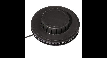 Disco lamp/licht - D13 x H3,5 - 48 LED lichten - 360 graden draaibaar