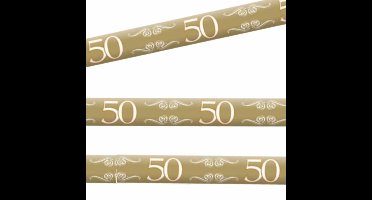 Folat gouden jubileum markeerlint - 50 jaar - feestartikelen - feest versiering