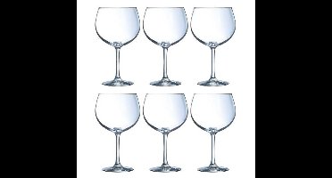 Gin Tonic / cocktail glazen - 6x - 700 ml - getemperd glas - cocktail glazen