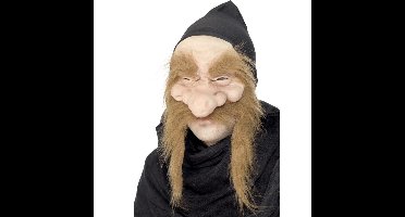 Goud graver masker - volwassenen - dwerg - gnoom - Halloween - verkleedmasker