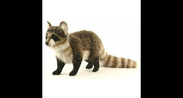 Hansa pluche wasbeer - knuffel - 45 cm - knuffeldier