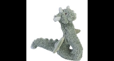 Happy Horse Rammelaar Draak Tine - lichtgroen - 18 cm - baby rammelaars - kraamcadeau