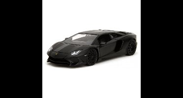 Jada Toys Modelauto - Lamborghini Aventador - zwart - 22 x 9 cm - speelgoedauto