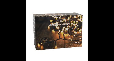 Kerstverlichting - goud licht - 700 lampjes - 1400 cm - incl. timer en dimmer