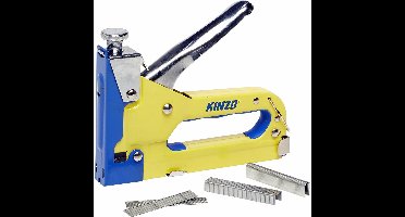 Kinzo Tacker nietmachine - incl. 1500 spijkers en nieten