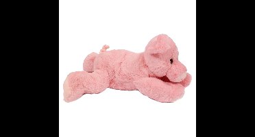 Knuffeldier Varken/biggetje - zachte pluche stof - roze - premium kwaliteit knuffels - 50 cm