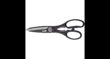 Kwb Huishoudschaar - 1x - 21,5 cm - RVS - linkshandig en rechtshandig - hobbyscharen / textielschaar