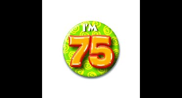 Leeftijd button 75 jaar
