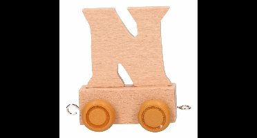 Letter speelgoed treintje N