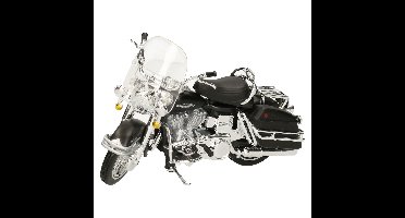 Maisto Modelmotor - Harley Davidson - FLH Electra Glide - 1966 - zwart -1:18 - schaalmodel