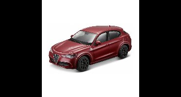 Modelauto - Alfa Romeo Stelvio - rood - schaal 1:43 - speelgoedauto