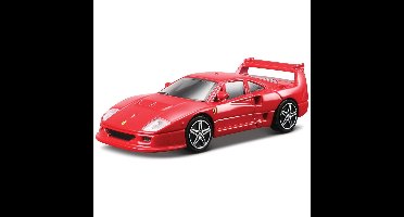 Modelauto/speelgoedauto Ferrari F40 Competizione - rood - 10 cm - schaal 1:43