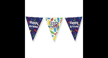 Paperdreams Vlaggenlijn - Happy birthday/verjaardags feest - 10m