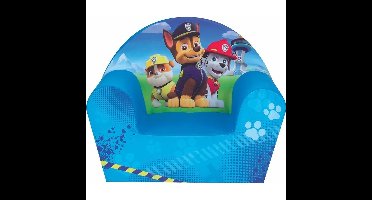 Paw Patrol kinderstoel - blauw - 33 x 52 x 42 cm - voor peuters - kinderfauteuil