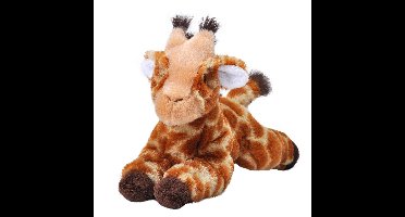 Pluche knuffel dieren Eco-kins giraffe van 25 cm