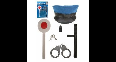 Politie verkleed accessoires set - 5 delig - speelgoed - carnaval - kinderen