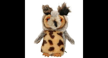 Ravensden Knuffel Uil - Oehoe - pluche - 18 cm - vogel knuffeldier