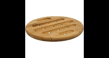 Secret de Gourmet pannen onderzetter - D18 cm - bamboe