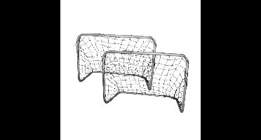 Set van 2 voetbal goals 77 x 56 x 45 cm