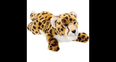 Suki Gifts Knuffel Cheetah - pluche - jachtluipaard - 30 cm - knuffeldier