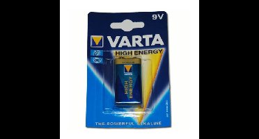 Varta Energy Alkaline batterij - 9V - blokbatterij - LR61