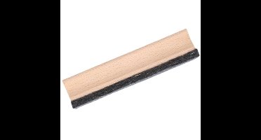 Voordelige krijtbord wisser - 12 cm - hout - schoolbordwisser