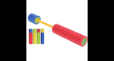 Waterpistool van foam - 2x - 32 cm - buiten water speelgoed - spuit