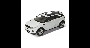 Welly Modelauto Land Rover Evoque - LRX SUV - 18x8 cm - schaal 1:24 - wit - speelgoedauto