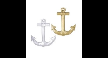Widmann Decoratie 3D anker - PVC - 50 cm - Maritieme thema decoratie