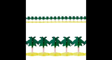 Widmann Tropisch/Hawaii slinger - palmbomen slingers - 4 meter - van papier