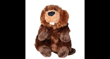 Wild Republic bever knuffel - 20 cm - bruin - pluche dieren