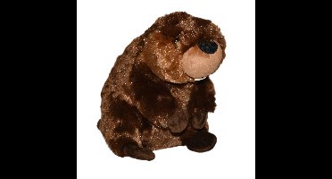 Wild Republic knuffel Bever - pluche - 30 cm - bruin - knuffeldier