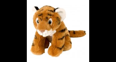 Wild Republic Knuffel Tijger - pluche - 20 cm - knuffeldier
