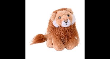 Wild Republic Leeuw - pluche knuffel - 13 cm