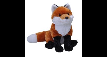 Wild Republic rode knuffel vos - pluche stof - 30 cm - Bosdieren knuffels