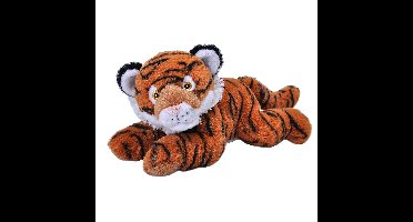 Wild Republic tijger knuffel - 30 cm - pluche - knuffeldieren - wilde dieren knuffels