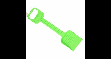 Zand speelgoed schep - groen - 54 cm - kunststof - strandschep