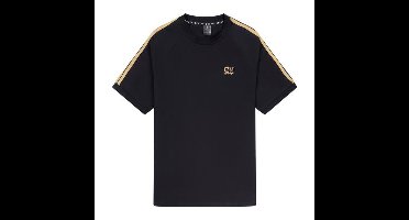 Cruyff Sports - Onyx Retro T-Shirt + Cruyff 14 - Zwart/ Goud