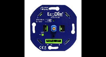 ECODIM | LED Dimmer Universeel | 0-150W | Fase-afsnijding (RC)