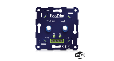 ECODIM | WiFi LED Dimmer Duo | 2x 100W | Tuya | Fase-afsnijding | App