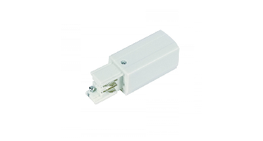 3-fase rail voedingsconnector | Links | Wit