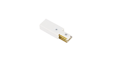 1-fase rail voedingsconnector | Wit