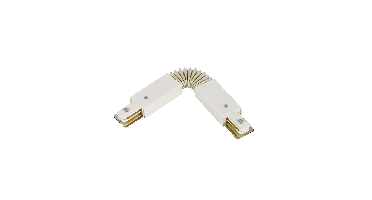 1-fase rail flexibele connector | Wit